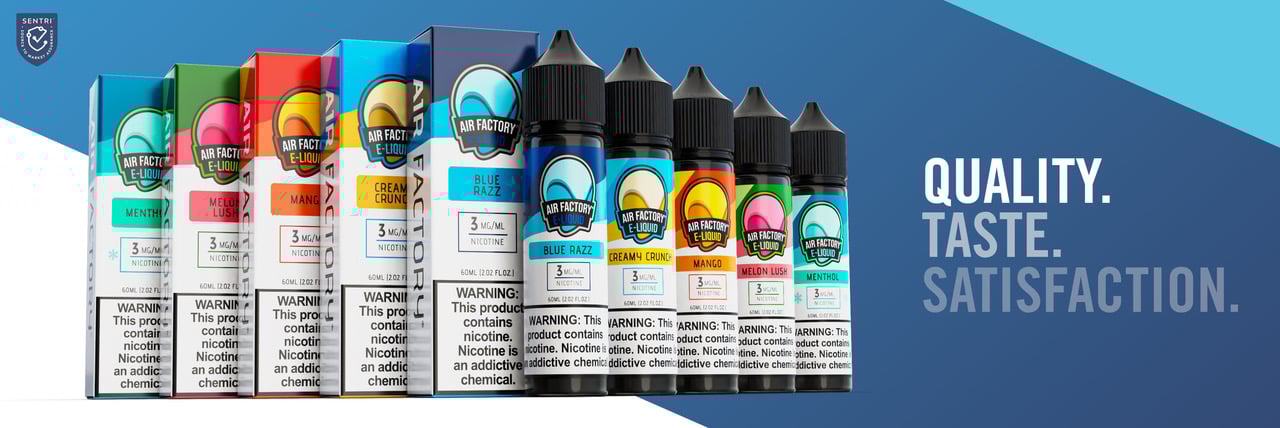 Air Factory — Quality. Taste. Satisfaction.