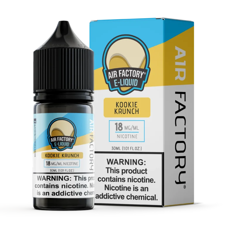 Air Factory Kookie Krunch Salts 30ml salt nic bottle