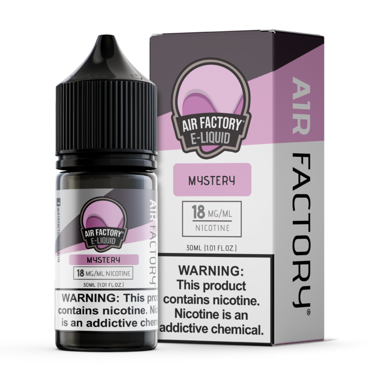 Air Factory Mystery Salts 30ml salt nic bottle