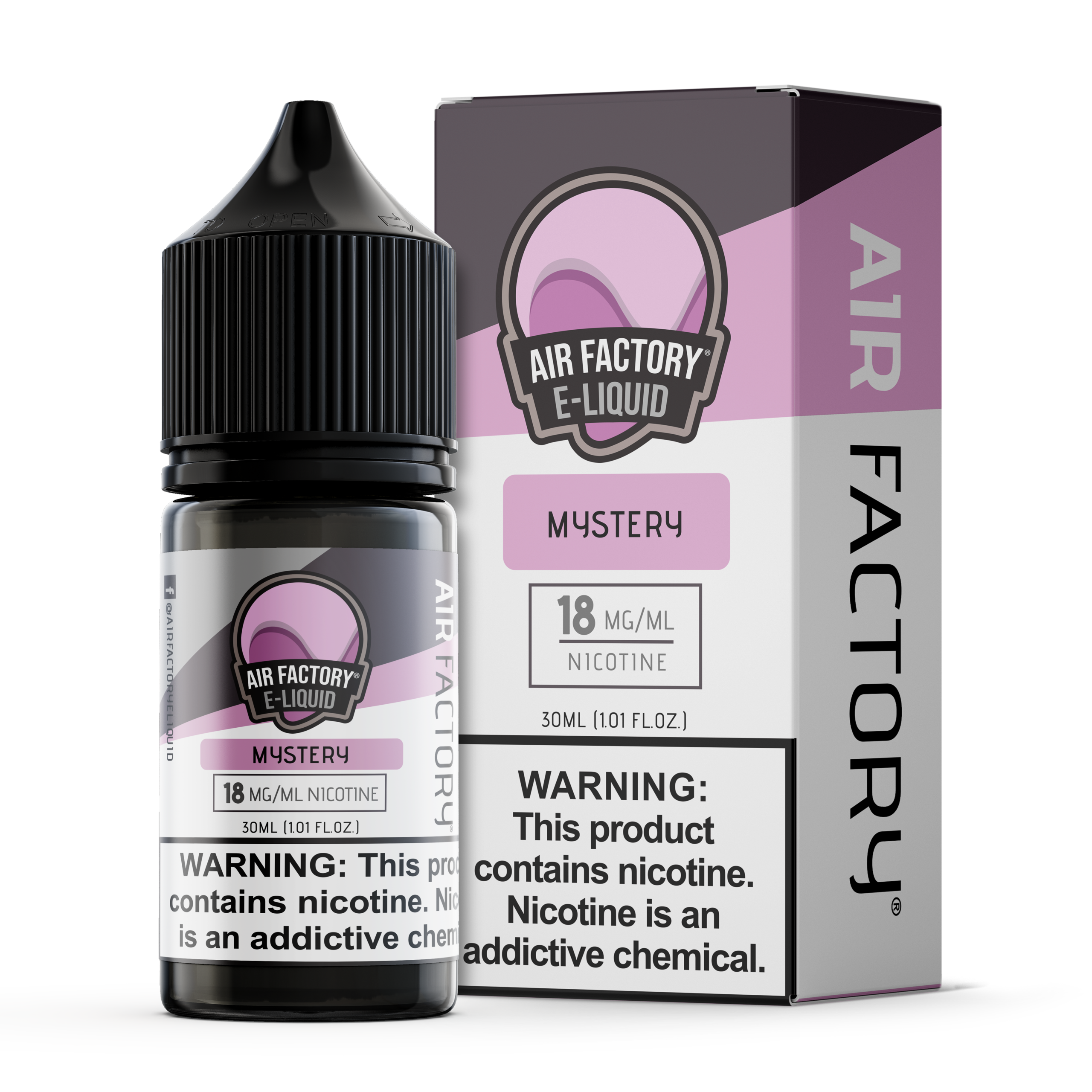 Air Factory Mystery e-liquid 30ml 18mg nicotine