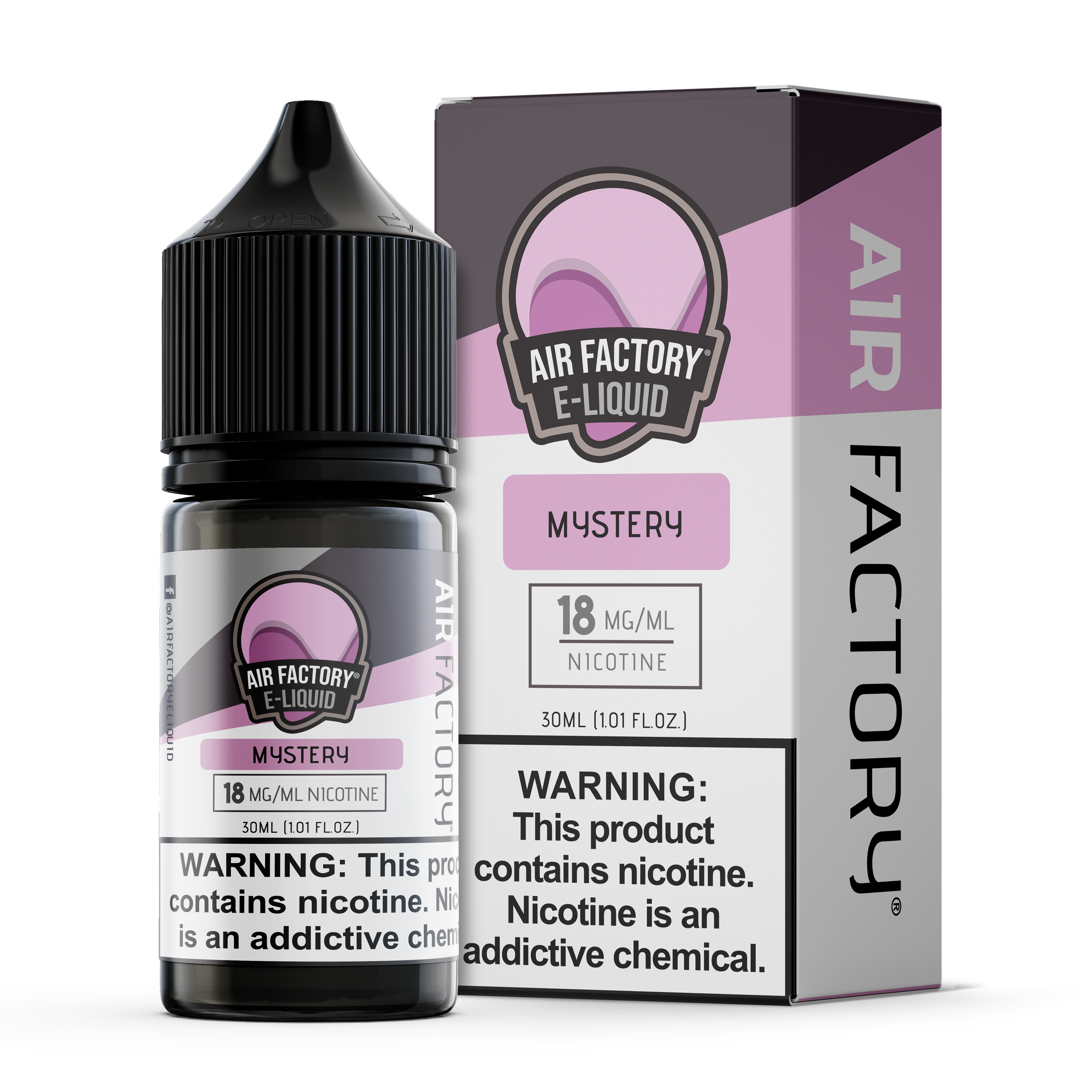 Air Factory Mystery Flavor salt nic 30ml bottle