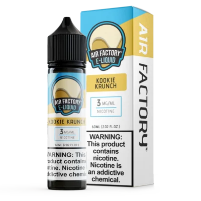 Air Factory Kookie Krunch e-liquid 60ml 3mg nicotine