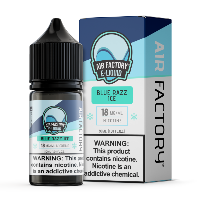 Air Factory Blue Razz Ice Duo e-liquid 30ml 18mg nicotine
