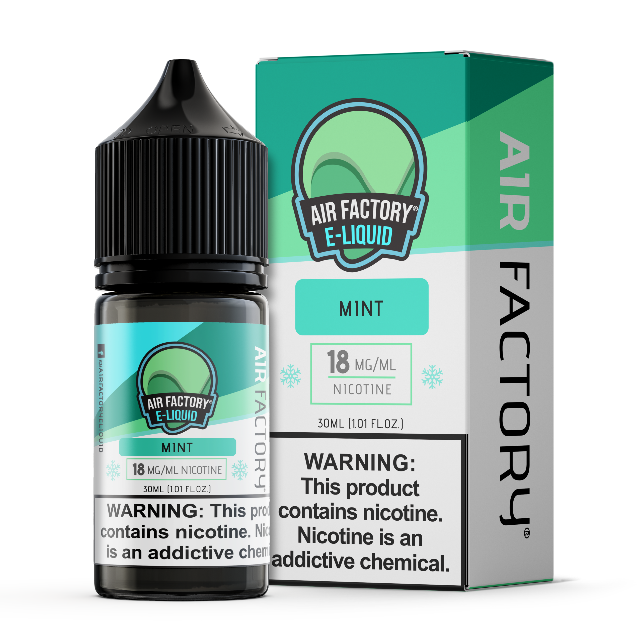 Air Factory e-liquid 30ml 18mg nicotine