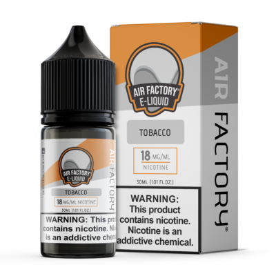 Air Factory Tobacco Duo e-liquid 30ml 18mg nicotine