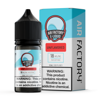 Air Factory Unflavored Duo e-liquid 30ml 18mg nicotine