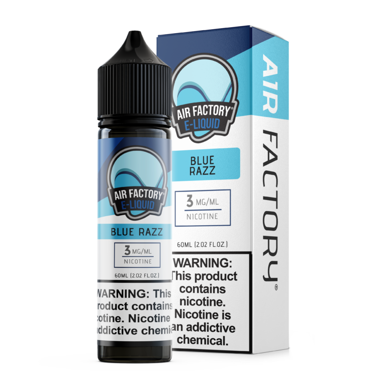 Air Factory Blue Razz Duo e-liquid 60ml 3mg nicotine