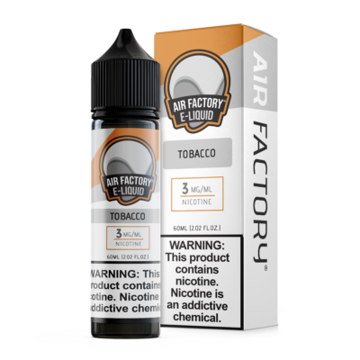 Air Factory Tobacco Duo e-liquid 60ml 3mg nicotine