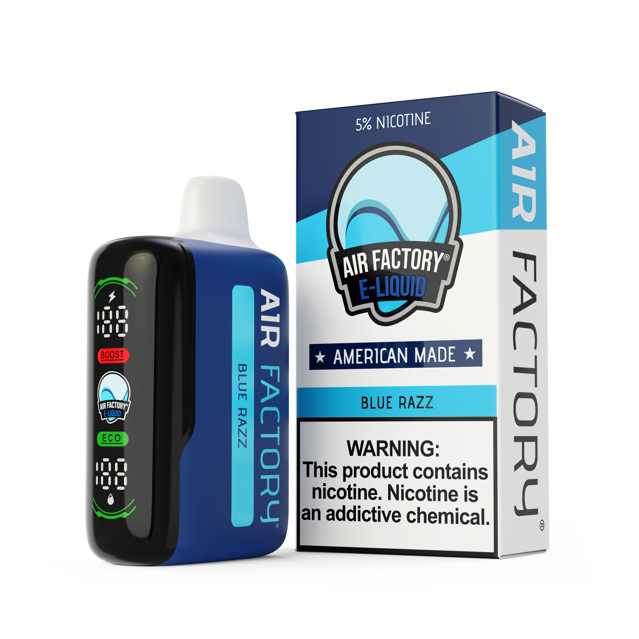 Air Factory Blue Razz e-liquid