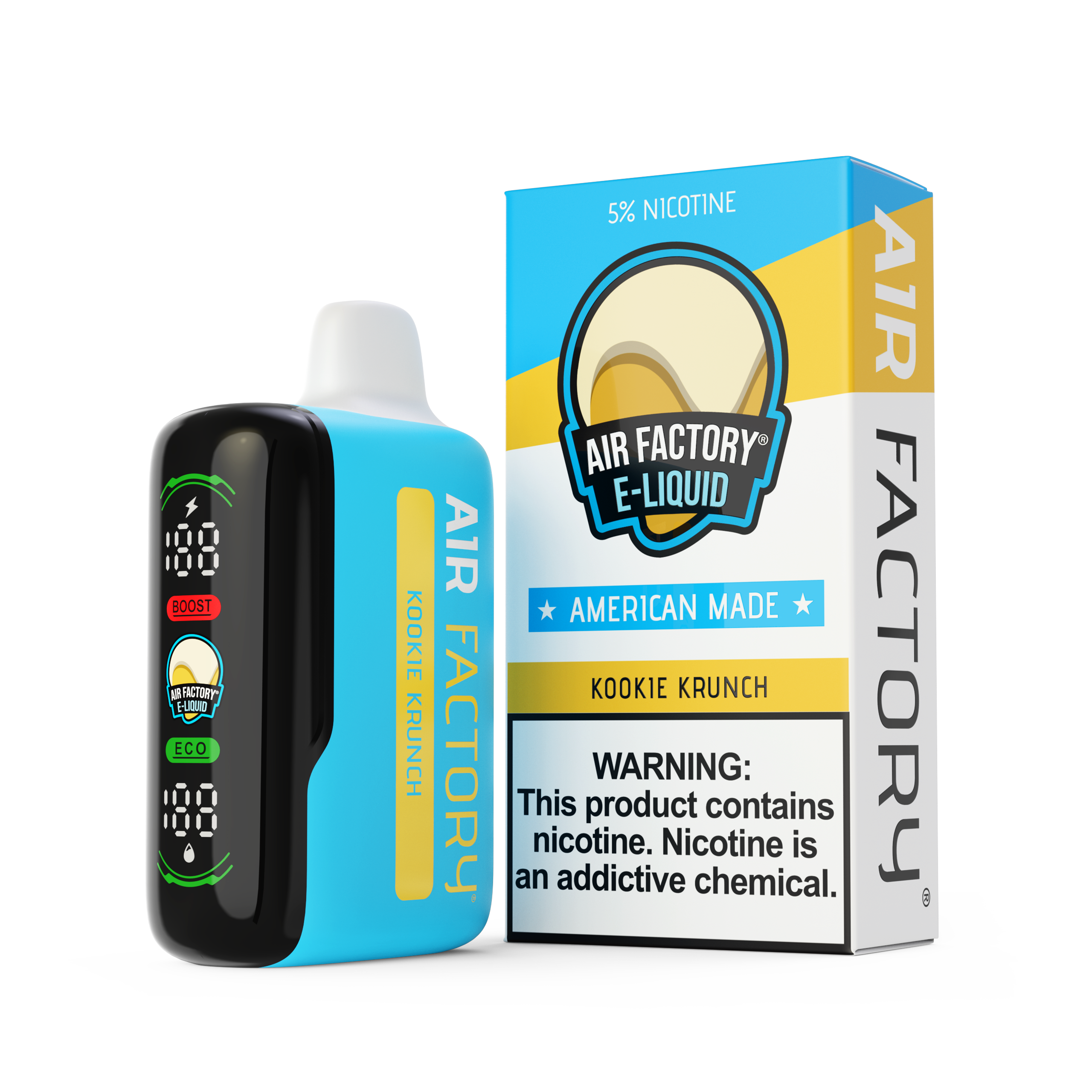 Air Factory Kookie Krunch e-liquid